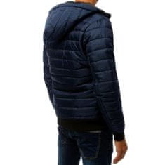 Dstreet Pánská STYLE bunda prošívaná bomber jacket tmavě modrá tx2228 XL