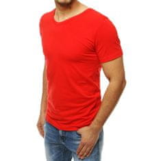 Dstreet Pánské triko červené RX4116 rx4116 M