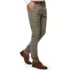 Dstreet Pánské kalhoty šedé UX2566 ux2566 s31