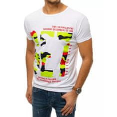 Dstreet Pánské tričko TIME bílé rx4410 rx4410 M