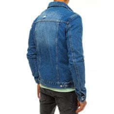 Dstreet Pánská džínová bunda modrá tx3633 XL
