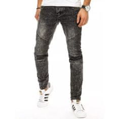 Dstreet Pánské tmavě šedá džínové kalhoty ux2942 s31