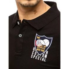 Dstreet Pánské tričko s potiskem černé CAP px0389 M