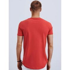 Dstreet Pánské tričko červené STYLE rx4612 M