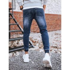 Dstreet Pánské bojové džínové kalhoty modrá ux3281 M