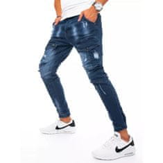 Dstreet Pánské jogger kalhoty tmavě modré FREE ux3271 s34