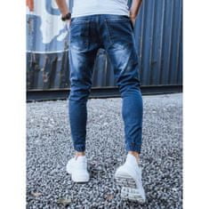 Dstreet Pánské bojové džínové kalhoty tmavě modrá ux3267 M