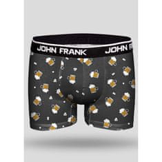 John Frank Pánské boxerky John Frank JFBD245 Pivo vp11812 S