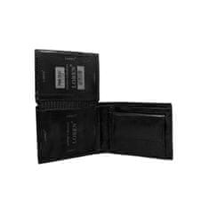 LOREN Černá pánská kožená peněženka s ochranou RFID CE-PR-FRM-70-07.37_288966 Univerzální