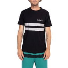 Hurley Pánské triko , Oceancare Block Party | MTSEU00004 | 010 - BLACK | XL