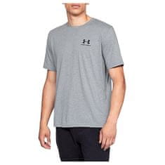 Under Armour Tričko Sportstyle Left Chest Ss, Muži | Pánská Trička | Pánská Trička s Krátkým Rukávem | M | 1326799