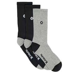 Hurley Pánské ponožky , Icon 1/3 Terry Crew | MSOEU00003 | 041 | EU 42,5 - 45 | UK 8 - 10 | US 9-11 | 3 páry