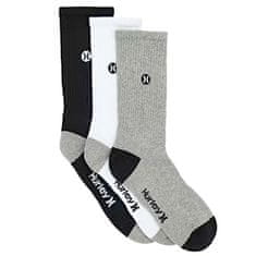 Hurley Pánské ponožky , Icon 1/2 Terry Crew | MSOEU00003 | 041 | EU 44 - 47,5 | UK 9 - 12 | US 10 - 13 | 3 páry