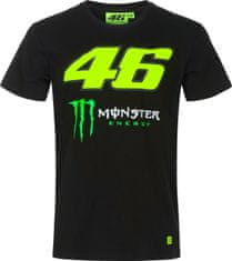 VALENTINO ROSSI Triko DUAL 46 MONSTER černé 435004 XL