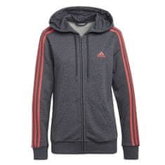 Adidas Dámská mikina , W 3S FT FZ HD | HC9140 | DGREYH/SEMTUR | XS