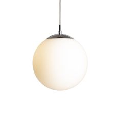 RED Design Rendl RENDL LUNA 25 závěsná opálové sklo/chrom 230V LED E27 15W R13746