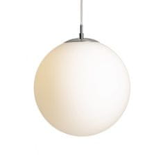 RED Design Rendl RENDL LUNA 30 závěsná opálové sklo/chrom 230V LED E27 15W R13747