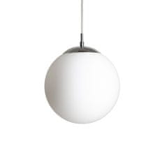 RED Design Rendl RENDL LUNA 25 závěsná opálové sklo/chrom 230V LED E27 15W R13746