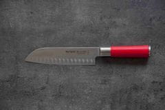 F. Dick Red Spirit Santoku nůž se speciálním výbrusem 18 cm