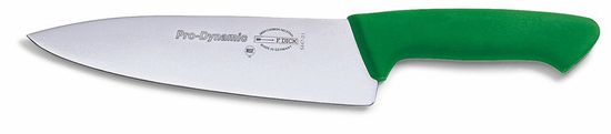 F. Dick Kuchařský nůž, zelený v délce 21 cm 21 cm, zelená