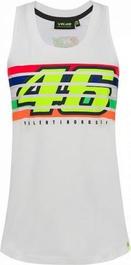 VALENTINO ROSSI Dámské tílko STRIPES bílé 352606