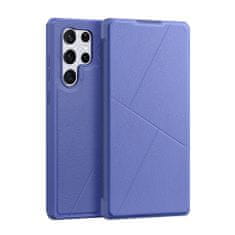 Dux Ducis Skin X knížkové pouzdro na Samsung Galaxy S22 ULTRA 5G blue