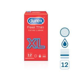 Durex Kondomy Feel Thin XL 12 ks