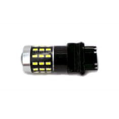 motoLEDy P27W LED žárovka 3156 12-24V CANBUS 1800lm bílá s objektivem