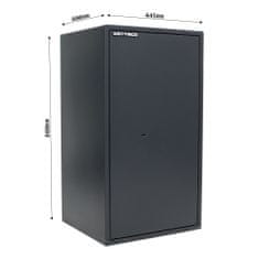 Rottner PowerSafe 800 IT nábytkový trezor antracit | Trezorový zámek na klíč | 44.5 x 80 x 40 cm