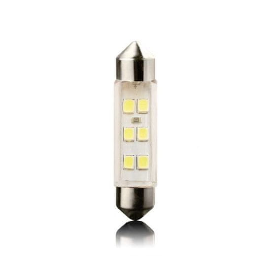 Vecta Žárovka LED6 SV8,5 36mm 12V- WHITE 2 ks