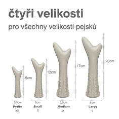 Petstages žvýkací hračka pro psy Jelení parůžek Large