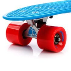 Meteor Pennyboard 23690 petrolejový - červený