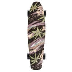 Meteor Pennyboard 22606 Flowers Black