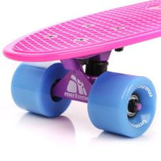 Meteor Pennyboard 23691 neonově růžová - modrá