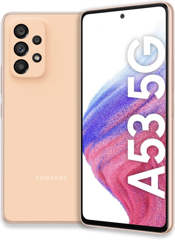 Samsung Galaxy A53 5G, 6GB/128GB, Orange - rozbaleno