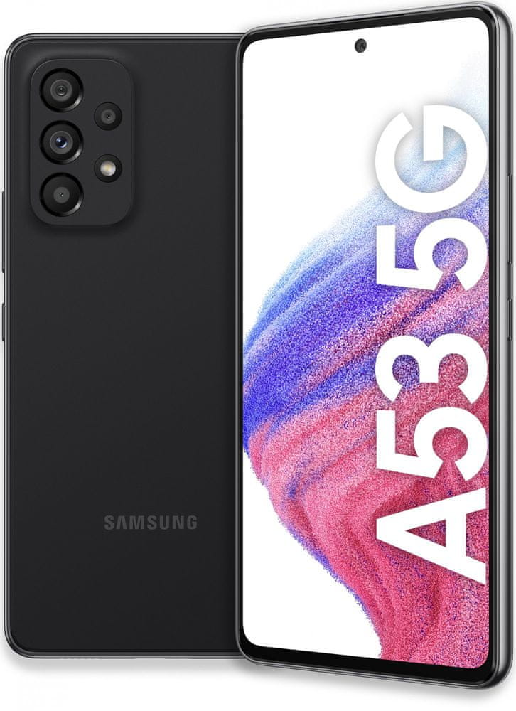 Samsung Galaxy A53 5G, 6GB/128GB, Black - zánovní