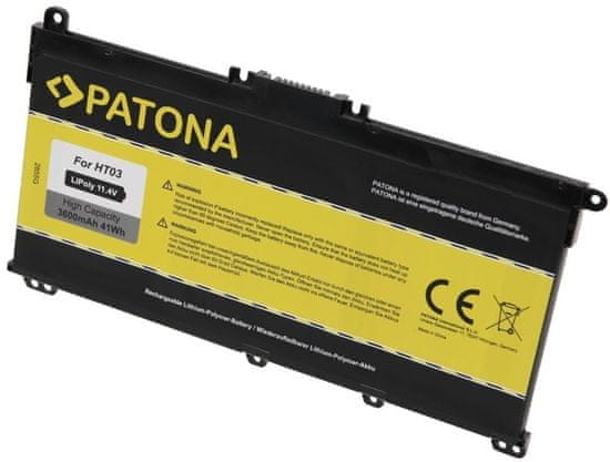 PATONA baterie pro ntb HP Pavilion 14/15, 3600mAh, Li-Pol, 11,4V, HT03XL