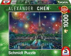 Schmidt Puzzle Ohňostroj nad Eiffelovou věží 1000 dílků