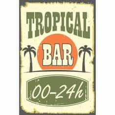 Retro Cedule Cedule Tropical Bar