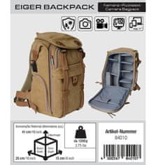BRAUN EIGER Backpack fotobatoh