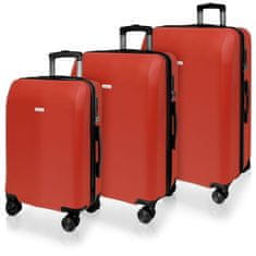 AVANCEA® Sada cestovních kufrů AVANCEA DE828 Red SML