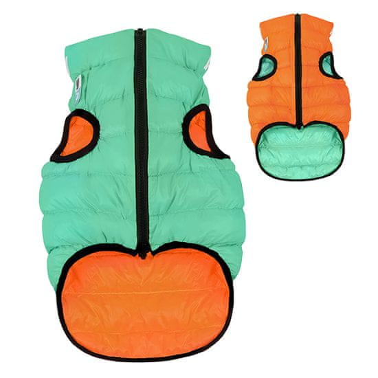 Airyvest Lumi bunda pro psy luminiscenční/oranžová XS 22