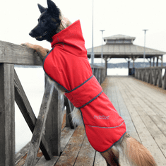 RUKKA PETS Rukka Windy Jacket zimní softshellová bunda - červená 35