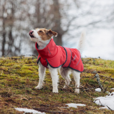 RUKKA PETS Rukka Windy Jacket zimní softshellová bunda - červená 30