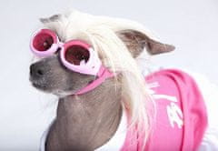 Doggles ILS - Sluneční a ochranné brýle pro psy Pink Mirror S 