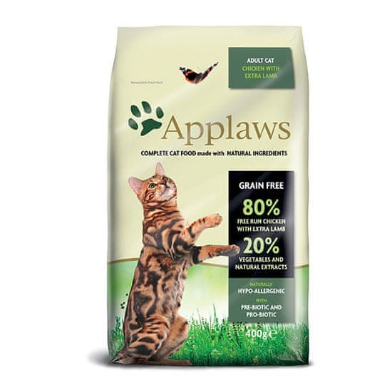 Applaws granule Cat Adult Kuře s jehněčím 400g