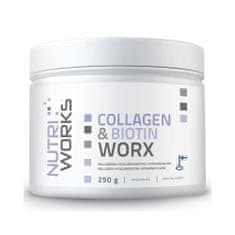 NutriWorks Collagen & Biotin Worx 250 g 