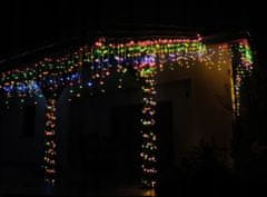Iso Trade 11518 Vánoční světelný závěs 300 LED, 2.48 W multicolor 15 m