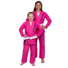 BJJ Kimono Pink - 350 g, růžová, 164 - 170