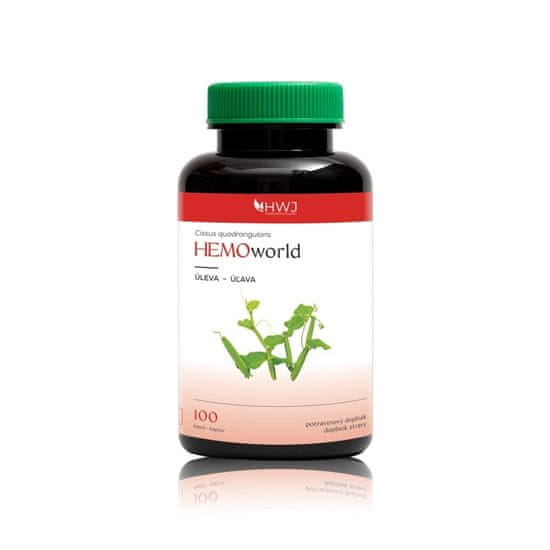 HERBAL WORLD HEMOworld - Cissus quadrangularis - Nepříjemný pocit, svědění a pálení…!?